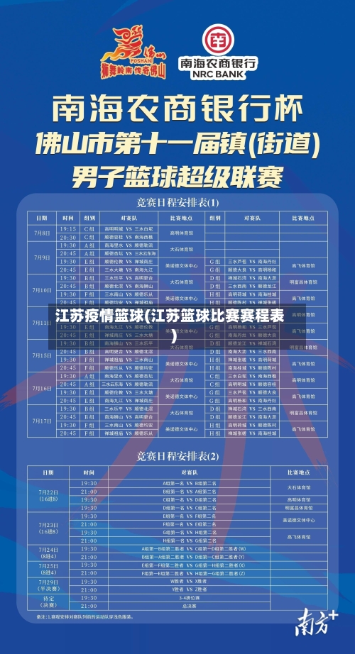 江苏疫情篮球(江苏篮球比赛赛程表)