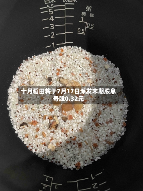 十月稻田将于7月17日派发末期股息每股0.32元