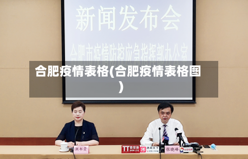 合肥疫情表格(合肥疫情表格图)