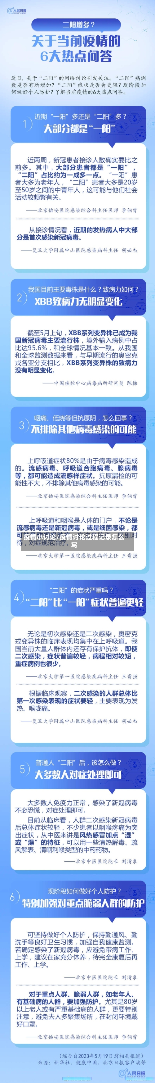 疫情小讨论/疫情讨论过程记录怎么写
