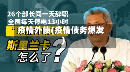 疫情外债(疫情债务爆发)