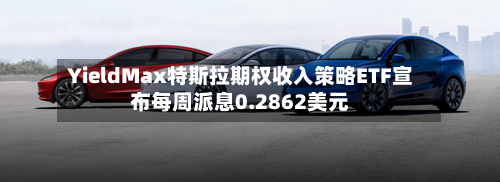 YieldMax特斯拉期权收入策略ETF宣布每周派息0.2862美元