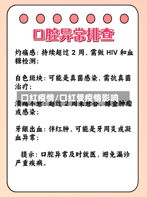 口红疫情/口红受疫情影响