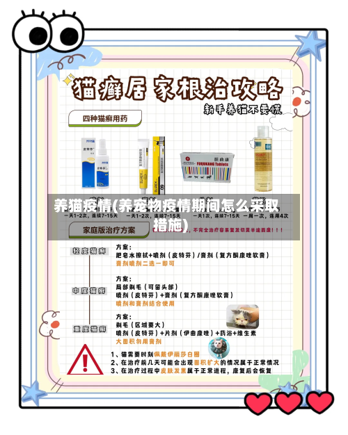 养猫疫情(养宠物疫情期间怎么采取措施)