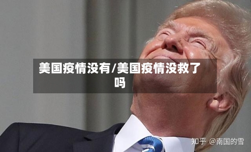 美国疫情没有/美国疫情没救了吗