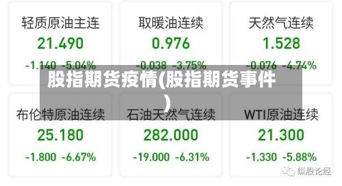 股指期货疫情(股指期货事件)