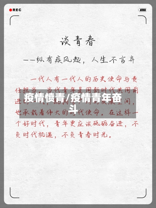 疫情愤青/疫情青年奋斗