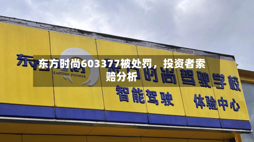 东方时尚603377被处罚,投资者索赔分析
