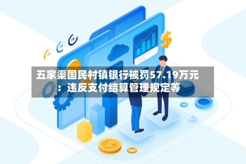 五家渠国民村镇银行被罚57.19万元：违反支付结算管理规定等
