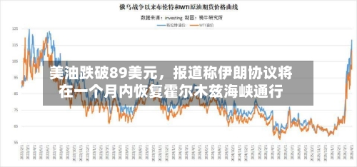 美油跌破89美元,报道称伊朗协议将在一个月内恢复霍尔木兹海峡通行