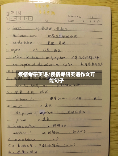 疫情考研英语/疫情考研英语作文万能句子