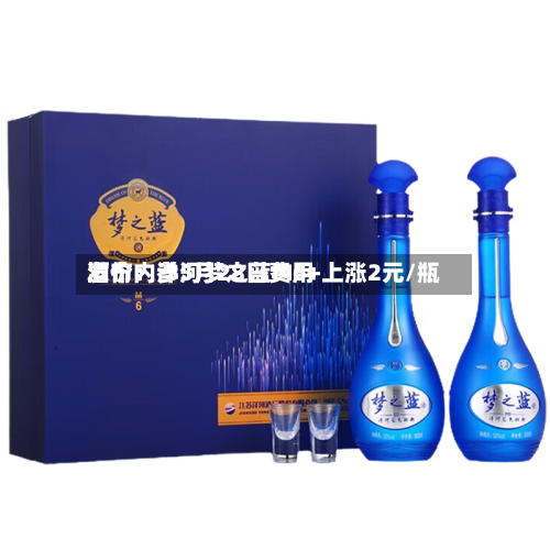酒价内参5月28日费用
发布:洋河梦之蓝M6+上涨2元/瓶