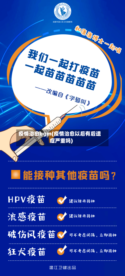 疫情治愈bgm(疫情治愈以后有后遗症严重吗)